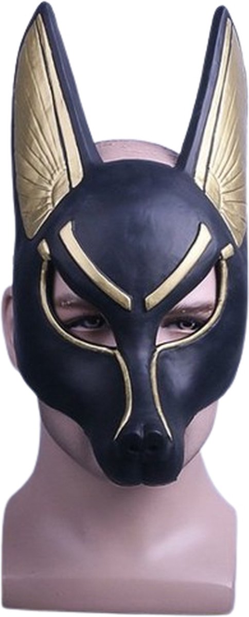 Goedkoopste Egyptische Hondenmasker - BDSM Masquerade Thema masker - Cosplay - Seks masker - Rollenspel Sex - Hond - Wolf - Face