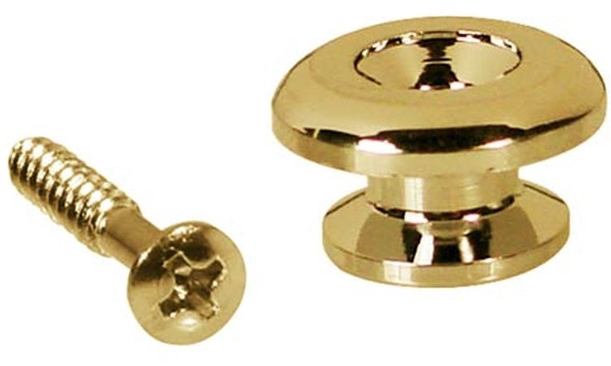 Boston EP-RR-G Sferische Strap Buttons - Goud, 2-Pack