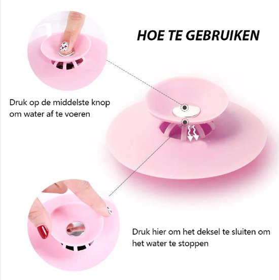 Puikos 30 stuks wegwerp haarzeef, haarvanger, haarfilter, afvoerzeef