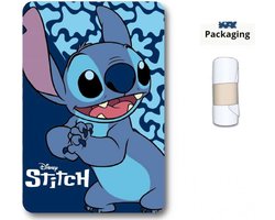 foto van Disney Lilo en Stitch fleece deken Plaid blauw