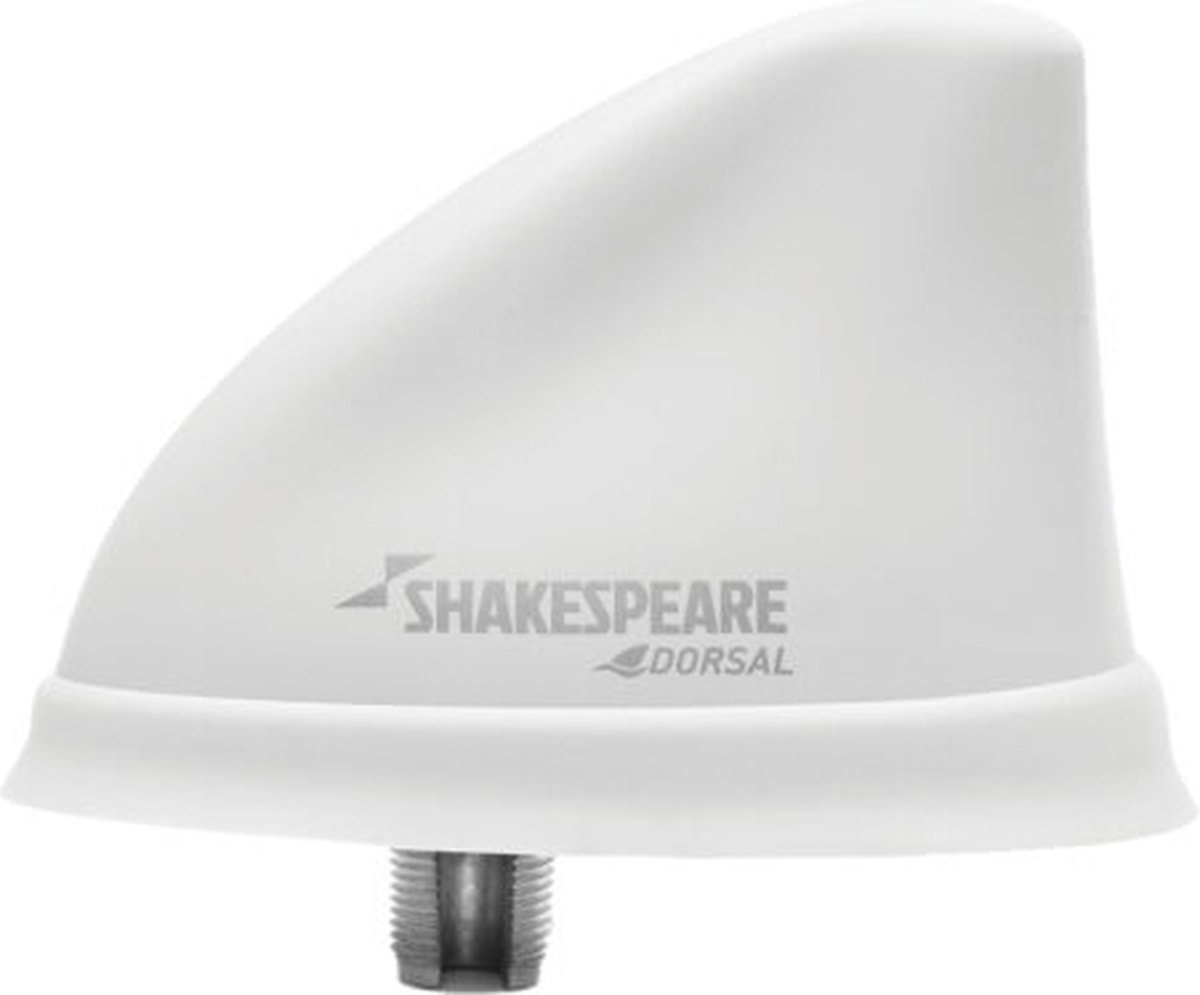 Shakespeare Dorsal VHF dak antenne - marifoon antenne - wit