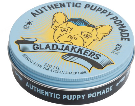Gladjakkers Authentic Puppy Pomade - 140ML - Waterbasis - Speciaal voor Kinderen