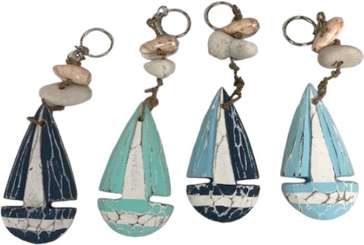 Sleutelhanger Zeilboot