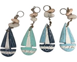 Sleutelhanger Zeilboot