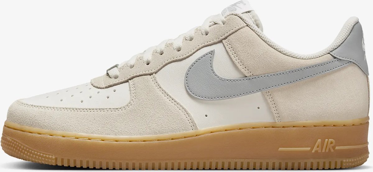 Nike Nike Air Force 1 ’07 LV8 “”Light Smoke “” Sneakers Heren Wit