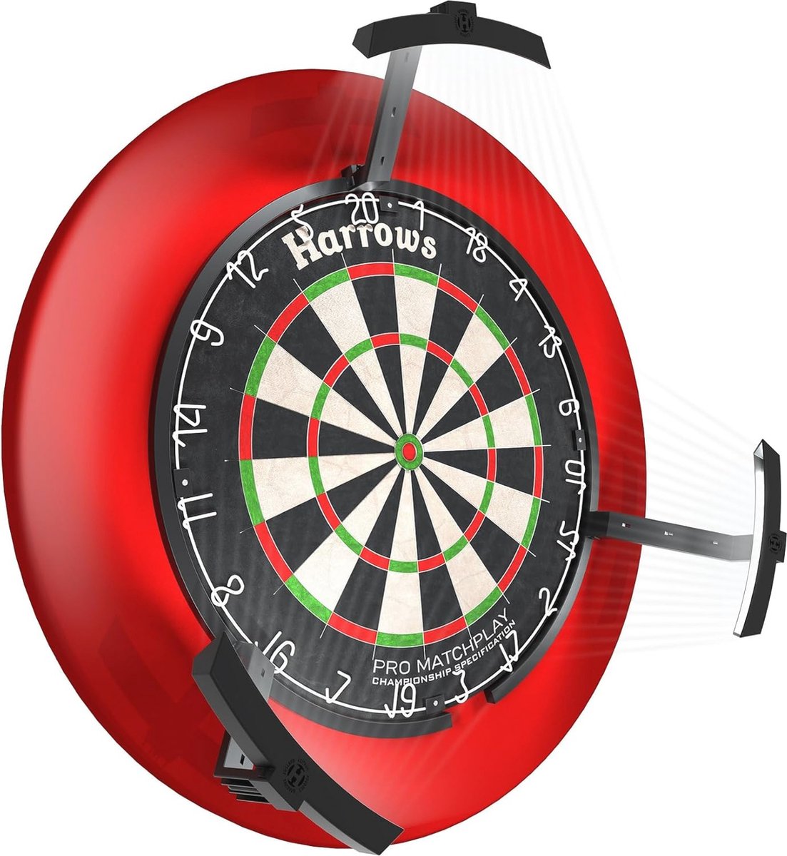 LED Dartbord Verlichting voor Standaard Dartborden - Geen Schaduw, Krachtige Verlichting, Ideaal voor Darts
