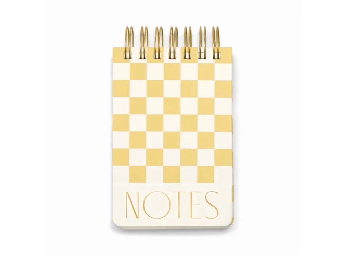Designworks noteboek 10.16x15.24cm checks