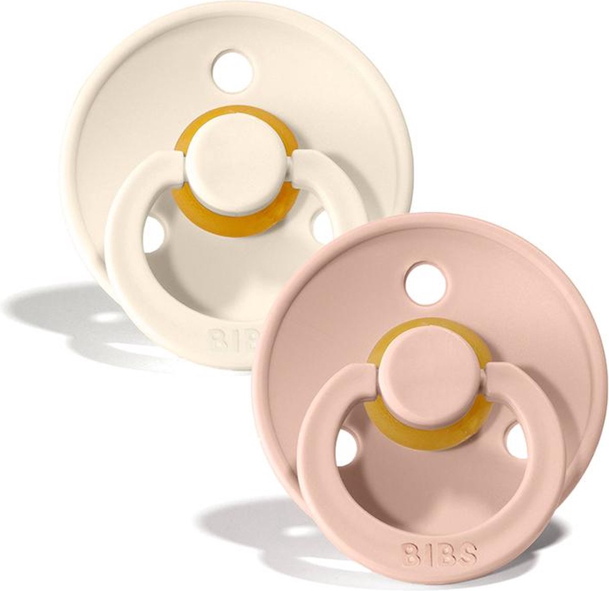 Goedkoopste BiBS - Colour Collection - Stage 3 Fopspeen - 18 maanden - 2 stuks - Ivory / Blush