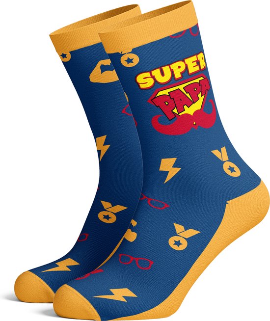 Grappige Sokken - SUPER PAPA