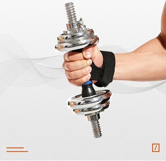 Bandes de poignet Bovista - Sangles de levage - Poignées Crossfit - Bracelet - Musculation - Fitness - Soulevé de terre - Rouge