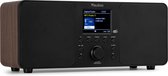 Bol.com DAB radio en wekkerradio in één - Audizio Genua - DAB FM en Wekker functie - Auto scan - Houtlook aanbieding