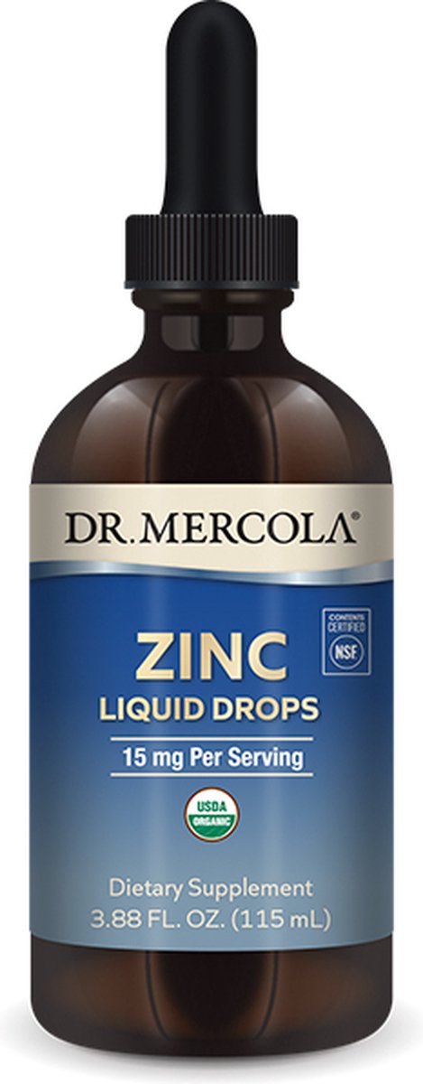 Goedkoopste Dr. Mercola - Zinc - Liquid Drops - 115 ml