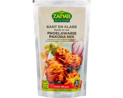 Zainab | Pakora mix | 400 gram | Phulaurie mix | Vegan | kikkererwten snack uit India