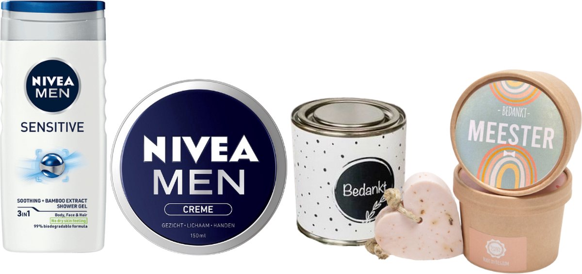 Goedkoopste Nivea Cadeauset Meester Bedankt Zeep
