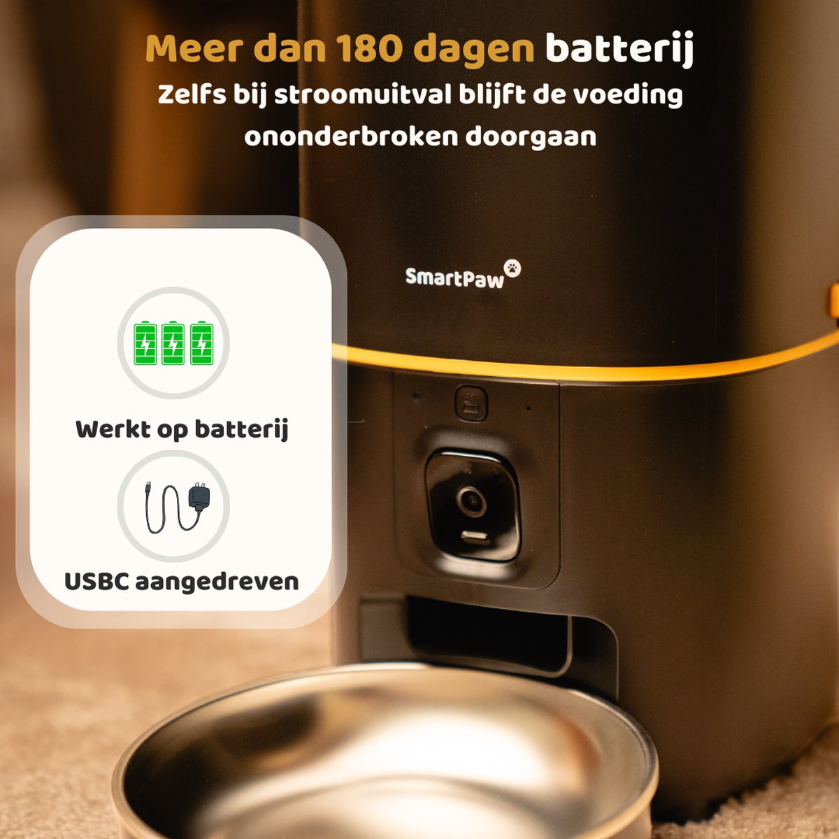 SmartPaw Feedvision - automatische voerbak kat - afbeelding 3