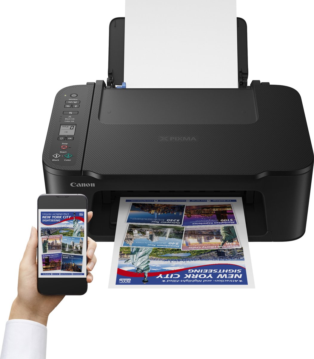 Canon PIXMA TS3750i - All-In-One Inkjetprinter - Zwart — afbeelding 2