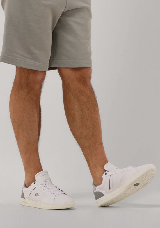 Baskets pour femmes Lacoste Europe Pro hommes - Wit/ Grijs - Taille 41