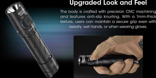 Nitecore Lampe de poche tactique Nitecore Mh12 Pro - Noir