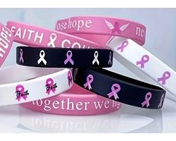 Akyol - armband voor pink ribbon -roze armband - pink ribbon - cadeau - borstkankerdag - wereldkankerdag - pink - roze maand