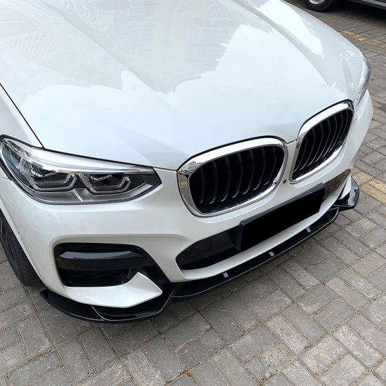 Sportieve Grille Geschikt Voor BMW X3 G01 En X4 G02  Facelift  Dubbele Spijl Glans Zwart