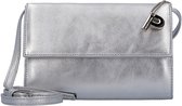 PICARD Cuir Sac à épaule bandoulière Pochette Auguri Shoulderbag With Flap Silber Argenté