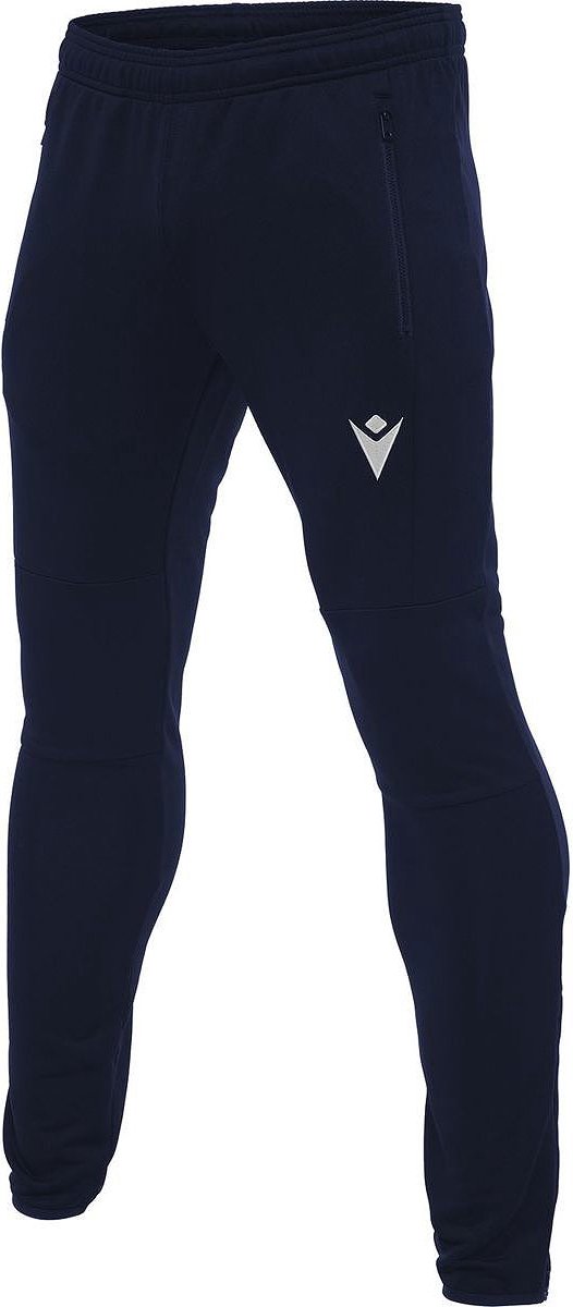 Macron Nepri Hero Polyesterbroek Heren - Navy / Wit | Maat: L