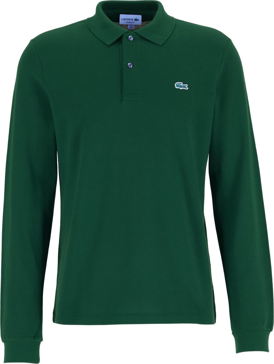 Lacoste Classic Fit polo lange mouw Groen