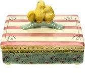 Boîte à oiseaux en céramique 20x15x16cm