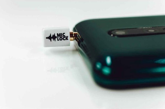 Mic-Lock Mini bloqueur de microphone 3,5 mm – Matériel anti-écoute unique qui rend le silence à l'appareil – Wit