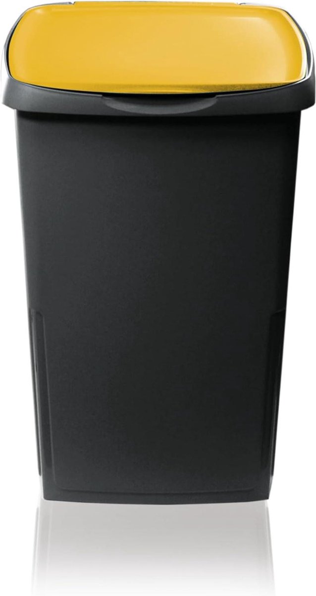 Goedkoopste Content in HTML | GiòStyle Patu' 50 liter geel | Afvalemmer pedaalemmer 50 liter