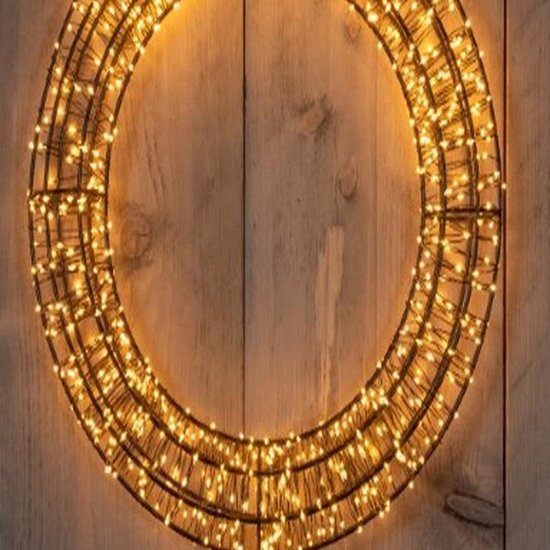3D Weihnachtsstern 36cm 800 LED Warmwei Mit Timer & Dimmer  Auen & Innen