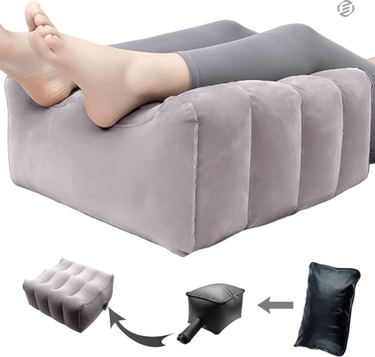 Goedkoopste Equivera kniekussen voor in bed - kniekussen - beenkussen - kniekussen voor in bed zijslapers - kniekussen orthopedisch - kniekussen traagschuim