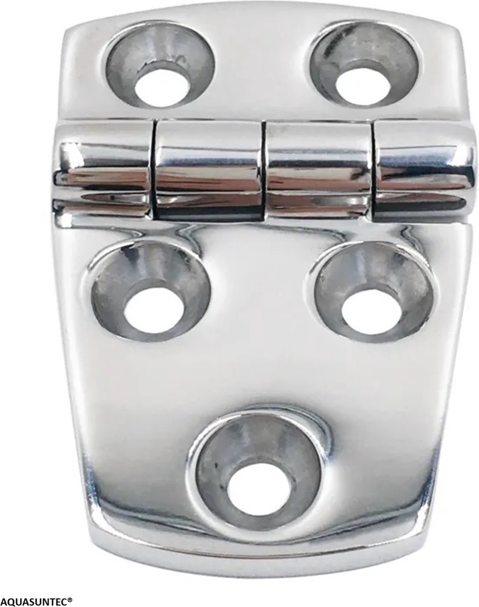 Aquasuntec RVS Deurscharnieren, 57 x 38 mm (per 2 verpakt)