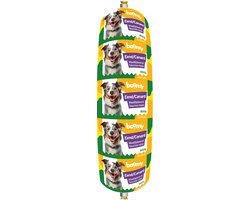 Boomy - Hondenvoer - Maaltijdworst hond - Hondenworst - Vers vlees hond - Eend - 4 x 800g