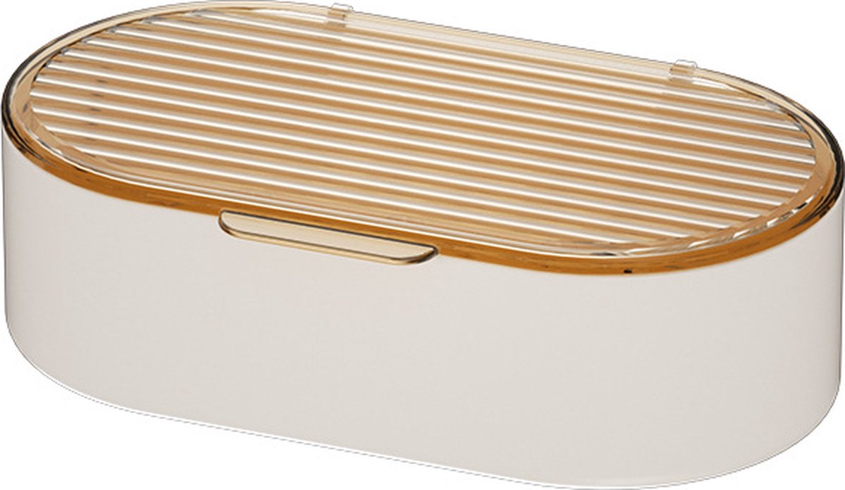 1stuk Dubbellaags afneembaar zeepbakje Bad Zeepschaaltje Badkamer Accessoires Soap dish stijlvolle badkameraccessoire Zeepbakje Zeepdoosje met Deksel Badkamer