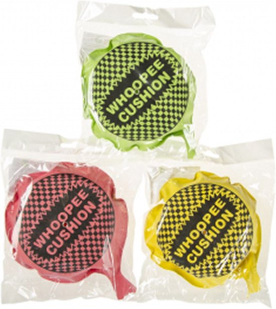 LGImports - 2x - Scheetkussen - 16 cm - fopartikelen - feestartikelen