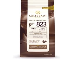 Callebaut Chocolade Callets - Melk - 2,5 kg - Belgische Chocolade