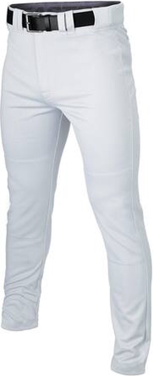 Easton Rival+ Open Bottom Pant Adult XS White Full-Lenth Pants voor Sport Honkbal/Softball