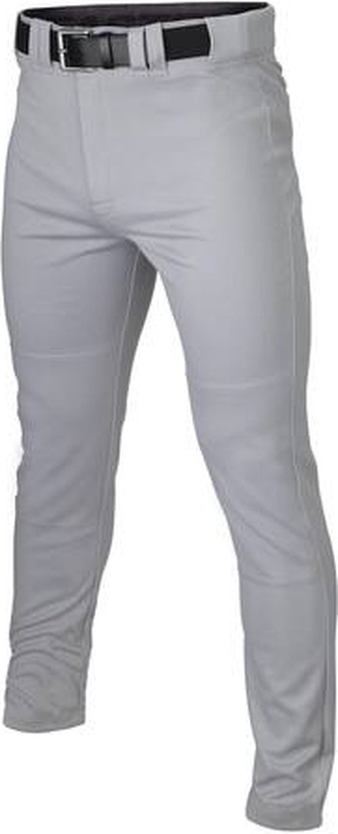 Easton Rival+ Open Bottom Pant Adult L Grey Full-Length Pants voor Sport Honkbal/Softball
