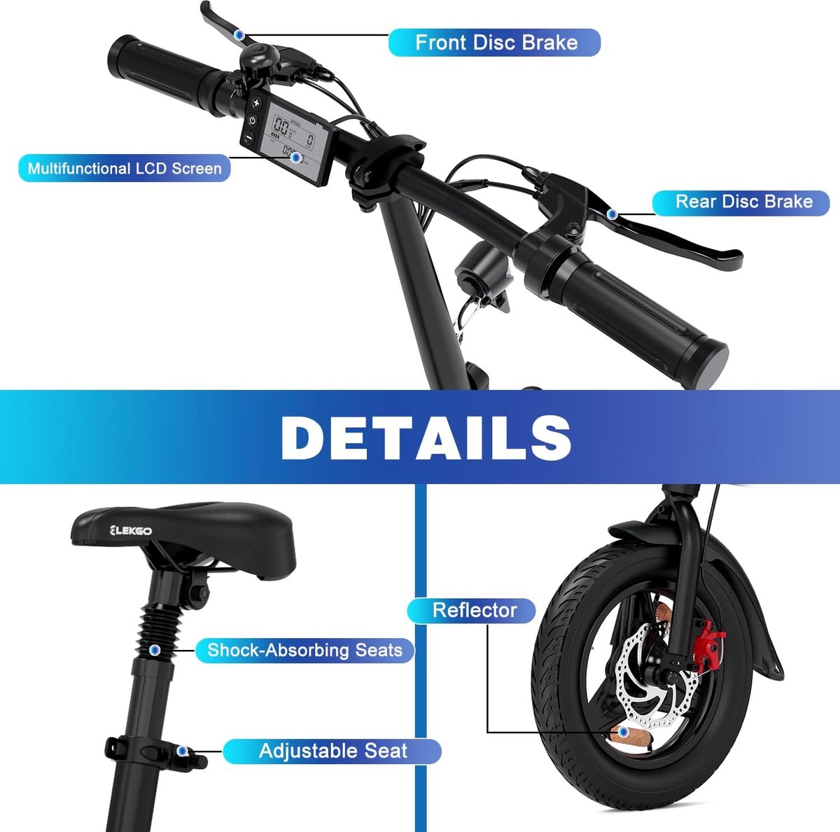 HITWAY H9 Pro Elektrische Step - afbeelding 2