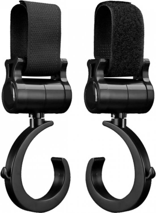 Kinderwagen Haakjes - 4 stuks - Boodschappentassen ophangen - Buggy Clipjes - Tassenhaak - Kinderwagen Tassenhaak - Buggy Haak - Voor boodschappentas, speelgoed, luiertas, winterdeken, kinderwagenaccessoires van Kinder — afbeelding 5