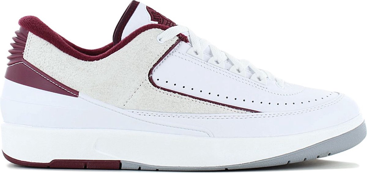 Air Jordan 2 Retro Low - Heren Sneakers Schoenen Wit-Rood DV9956-103 - Maat EU 40 US 7