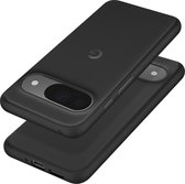 Origineel Google Pixel 9 / 9 Pro Hoesje Duurzame Back Cover Zwart