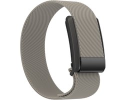EP Goods - Bandje geschikt voor WHOOP 3.0 & WHOOP 4.0 - Nylon - Armband - Verstelbaar Polsbandje - Pastel Grijs
