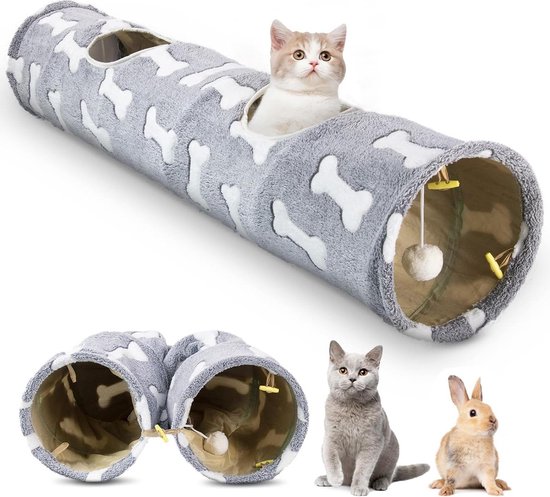 Katten Tunnel Cote D'Ivoire - Kattenspeelgoed - tui