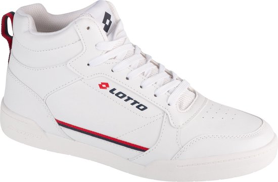 Lotto Nandu Mid 2400370U-1030, Homme, Wit, Baskets pour femmes, taille: 46