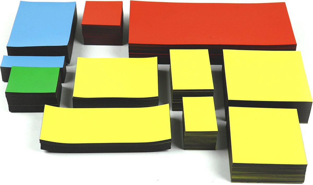JekaShop Magnetische Etiketten Groen 6 cm x 40 mm 100 stuks
