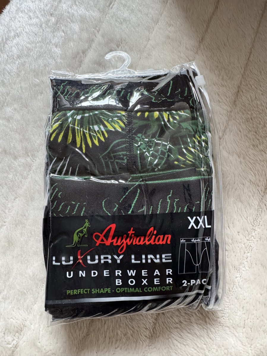 2 stuks Australian Boxershort - Jungle - XL
