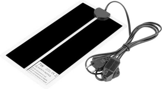 Verwarmingsmat voor planten, USB-voeding, waterdichte