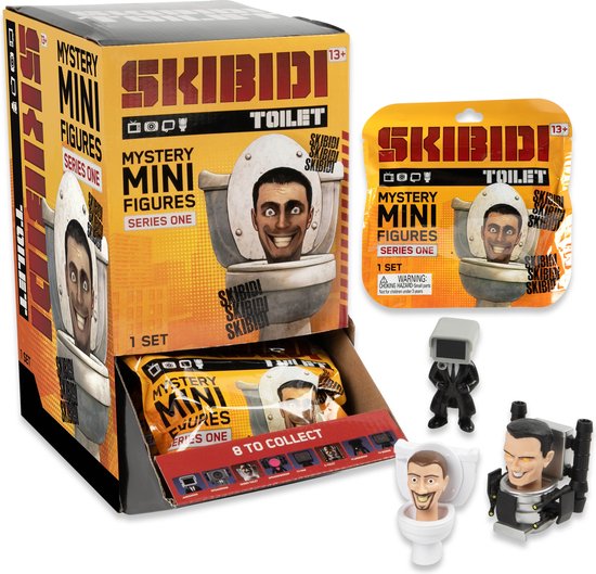 Toilettes Skibidi | Mini Figurines 6,25 cm